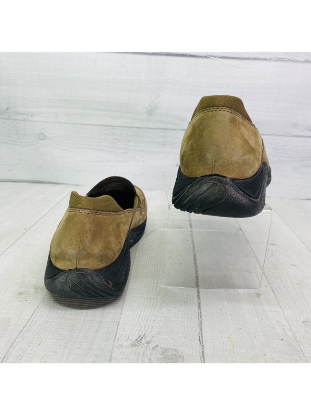 Merrell Woman TREVISO MOC STONE Light Brown Comfort Loafer Shoes Size 8 / 38.5 - Picture 6 of 13
